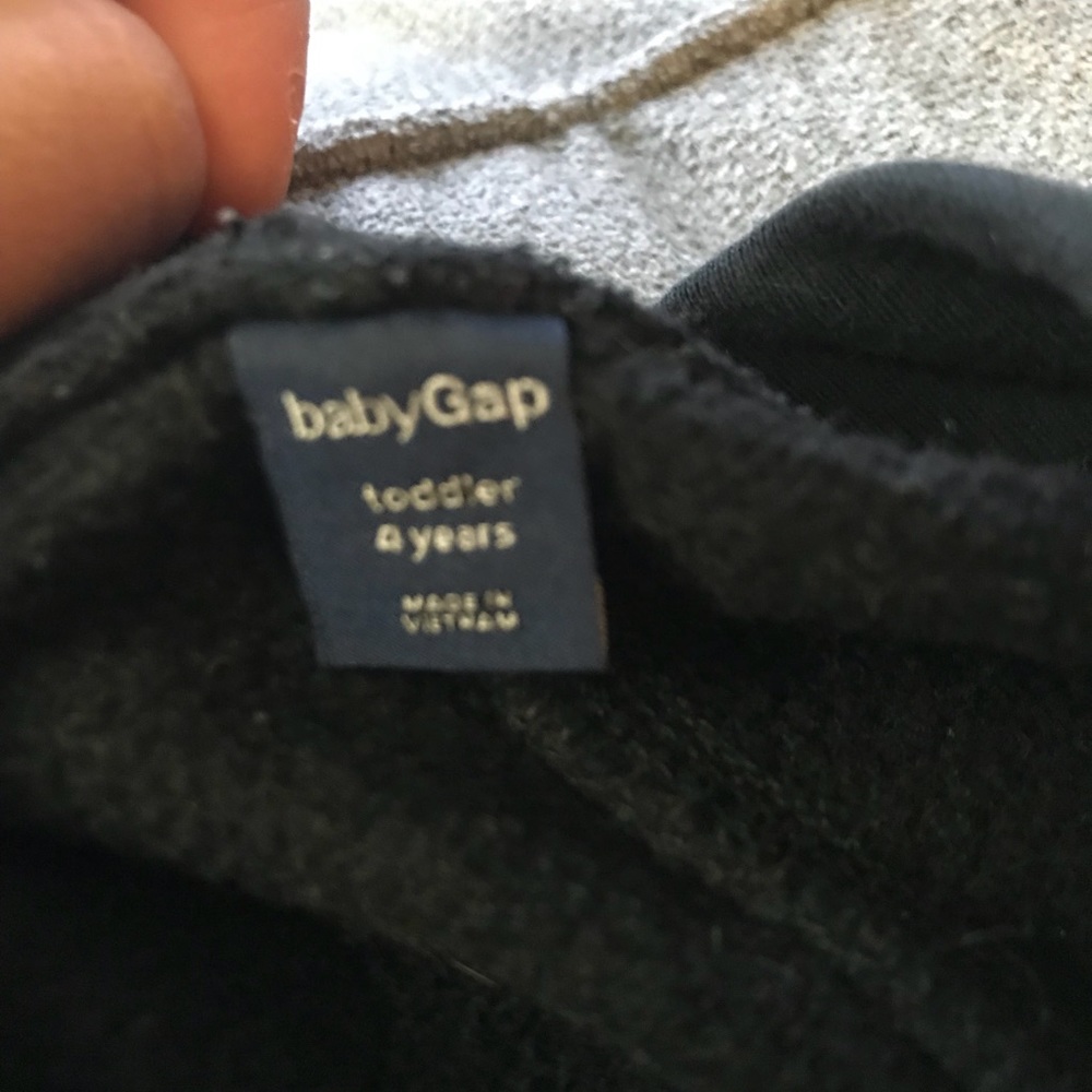 Gap boys black sweatpants